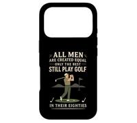 Carcasa para iPhone 17 Pro Funny Golf Saying Only The Best Still Play Golf In Their 80s