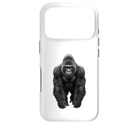 Carcasa para iPhone 17 Pro Funny Gorilla Selva Vida Silvestre Naturaleza Poder Animal Arte