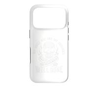 Carcasa para iPhone 17 Pro Funny Grilling Dad Salchichas Griller Humor Grunge Skull