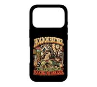 Carcasa para iPhone 17 Pro Funny Hold On Partner The Espresso Is Making Me Ansiious