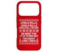 Carcasa para iPhone 17 Pro Funny Jingle Bills Christmas Recession Inflation Economy