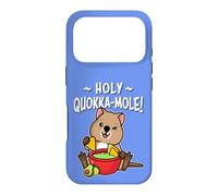 Carcasa para iPhone 17 Pro Funny Kawaii Mens Womens Kids Holy Quokkamole Quokka Lover