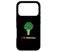 Carcasa para iPhone 17 Pro Funny Keto Love Broccoli Cute Vegetables Organic Vegan Kids