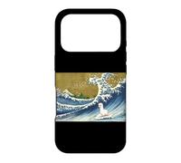 Carcasa para iPhone 17 Pro Funny Kids Womens Retro Vintage Surfing a Wave Llama Lover