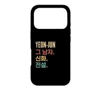 Carcasa para iPhone 17 Pro Funny Korean First Name Design - Yeon-Jun