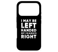 Carcasa para iPhone 17 Pro Funny Left Handed Sarcastic Fun For Left Handed People