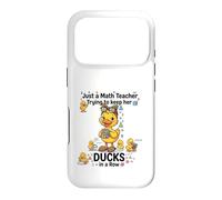 Carcasa para iPhone 17 Pro Funny Math Teacher Teacher Appreciation Back to School