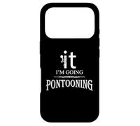 Carcasa para iPhone 17 Pro Funny Mens Screw It I'm Going Pontooning Lake Lover