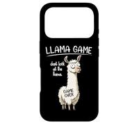 Carcasa para iPhone 17 Pro Funny Mens Womens Kids Llama Game Don't Look At The Llama