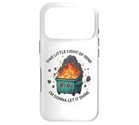 Carcasa para iPhone 17 Pro Funny Mental Health Emotional Dumpster Fire