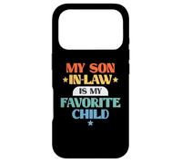 Carcasa para iPhone 17 Pro Funny My Son In-Law Favorite Child Retro Family Joke