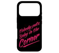 Carcasa para iPhone 17 Pro Funny Nobody Puts Baby in The Corner, Baile de los 80 para Mujer