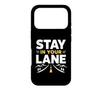 Carcasa para iPhone 17 Pro Funny Quote Road Trip Driving Mindset Stay In Your Lane