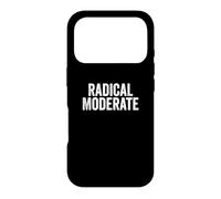 Carcasa para iPhone 17 Pro Funny Radical Moderate Republican Democrat Politics Design