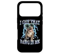 Carcasa para iPhone 17 Pro Funny Retro Vintage Got That Dawg In Me Pitbull Heavy Metal