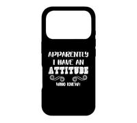 Carcasa para iPhone 17 Pro Funny Sarcastic Quote Girls Teens Women Attitude