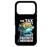 Carcasa para iPhone 17 Pro Funny Spearfishing The Tax Man Shark Diver