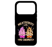 Carcasa para iPhone 17 Pro Funny Strawberry Milkshake with My Gnomies Cute Summer GNOME