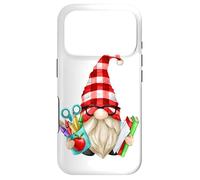 Carcasa para iPhone 17 Pro Funny Teacher GNOME For First Day At Elementary School