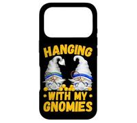 Carcasa para iPhone 17 Pro Funny Tennis Player Gnomes Quote - Hanging with My Gnomies