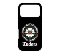 Carcasa para iPhone 17 Pro Funny Tudor Kings, Reinas Monarcas de la Historia Inglesa Rosa