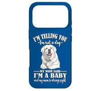 Carcasa para iPhone 17 Pro Funny Womens Mom Says I'm A Baby Great Pyrenees Lover