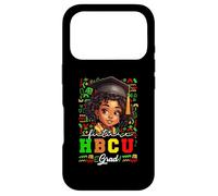 Carcasa para iPhone 17 Pro Future HBCU Graduación Negra Niña Niños Graduación HBCU College