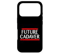 Carcasa para iPhone 17 Pro Futuro cadáver mórbido Espeluznante Divertido Refranes de Halloween gótico