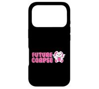 Carcasa para iPhone 17 Pro Futuro cadáver Oso gótico Divertido gráfico