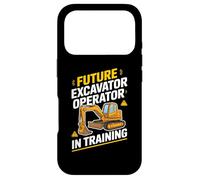 Carcasa para iPhone 17 Pro Futuro Operador de Excavadora en el Entrenamiento de Equipos Pesados