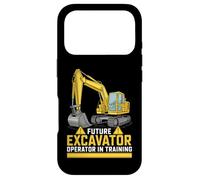 Carcasa para iPhone 17 Pro Futuro Operador de Excavadora en la formación de Ventiladores de Equipos Pesados