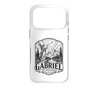 Carcasa para iPhone 17 Pro Gabriel El Arcángel Mensajero Cristiano Ángel Escena