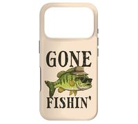 Carcasa para iPhone 17 Pro Gafas de Sol Gone Fishing Bass Fish Fisherman Hombres Mujeres Niños