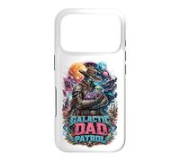 Carcasa para iPhone 17 Pro Galactic Space Cowboy Dad Patrol Scifi Western Father's Day