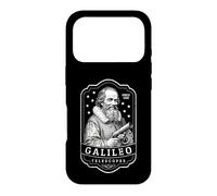 Carcasa para iPhone 17 Pro Galileo Galilei Telescopios Astronomía Divertida Ciencia Vintage