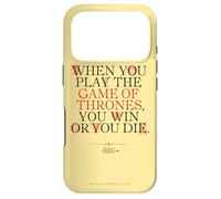 Carcasa para iPhone 17 Pro Game of Thrones When You Play