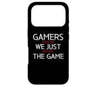 Carcasa para iPhone 17 Pro Gamers Can't Die We Just Restart The Game Funny Gaming Meme