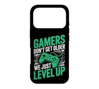 Carcasa para iPhone 17 Pro Gamers Don't Get Older We Just Level Up Funny Gamer Retro