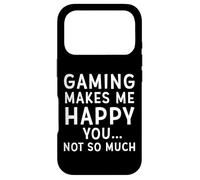 Carcasa para iPhone 17 Pro Gaming Makes Me Happy You Not So Much Funny Meme For Gamers