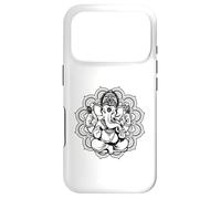 Carcasa para iPhone 17 Pro Ganesha Mandala Hindú Dios Hinduismo Yoga Regalo