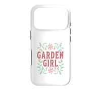 Carcasa para iPhone 17 Pro Garden Girl Wildflower Gardencore Cottage Mariquita