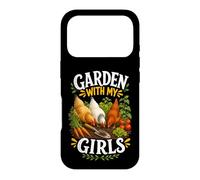 Carcasa para iPhone 17 Pro Garden with My Girls Gallinas Huerto