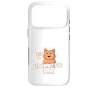 Carcasa para iPhone 17 Pro Gato Divertido Purrfect Cat Day Amante de los Gatos