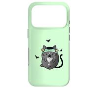 Carcasa para iPhone 17 Pro Gato Monstruo Frankenstein de Halloween