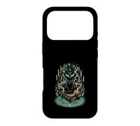 Carcasa para iPhone 17 Pro Gato Negro Místico Grimorio Brujería Gótico Oculto