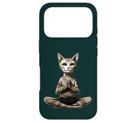 Carcasa para iPhone 17 Pro Gatos Yoga