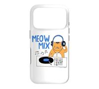 Carcasa para iPhone 17 Pro Gemma Correll Meow Mix DJ Cat Funny Rave Design