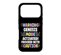Carcasa para iPhone 17 Pro Genesis Personalized Name Funny Cute Custom Genesis Name