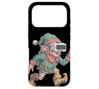 Carcasa para iPhone 17 Pro Genial Elfo Festivo con Auriculares VR para Elfos de Juego