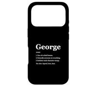 Carcasa para iPhone 17 Pro George Is A Legend Dictionary Definition Funny Saying